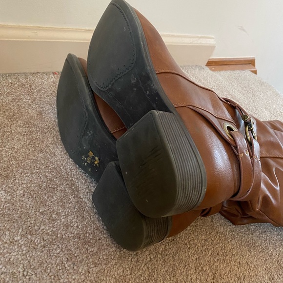 ONE DAY ONLY-Brown Knee-High Boots - Picture 6 of 9